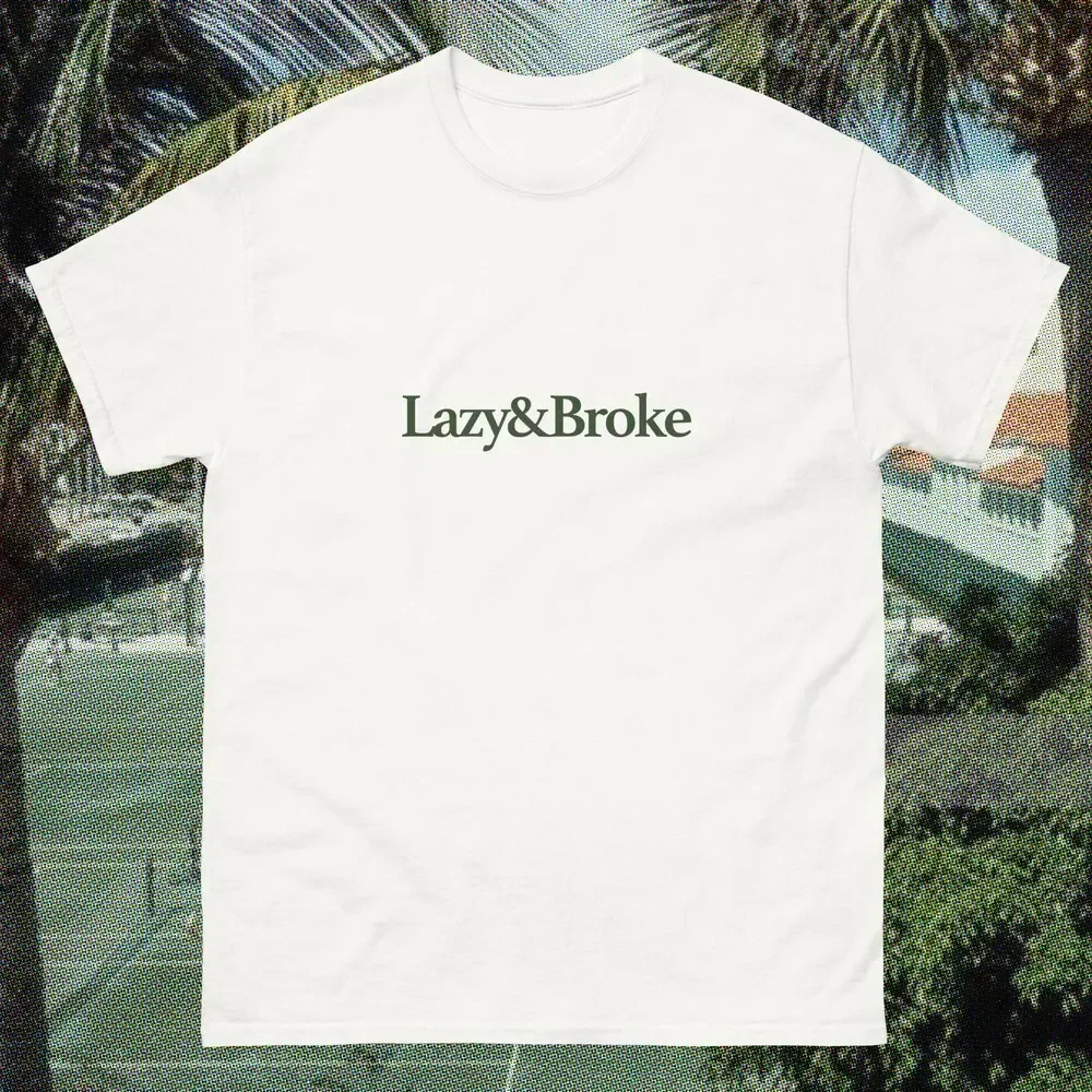 Health Wellness Club - قميص Lazy And Broke Sporty Rich