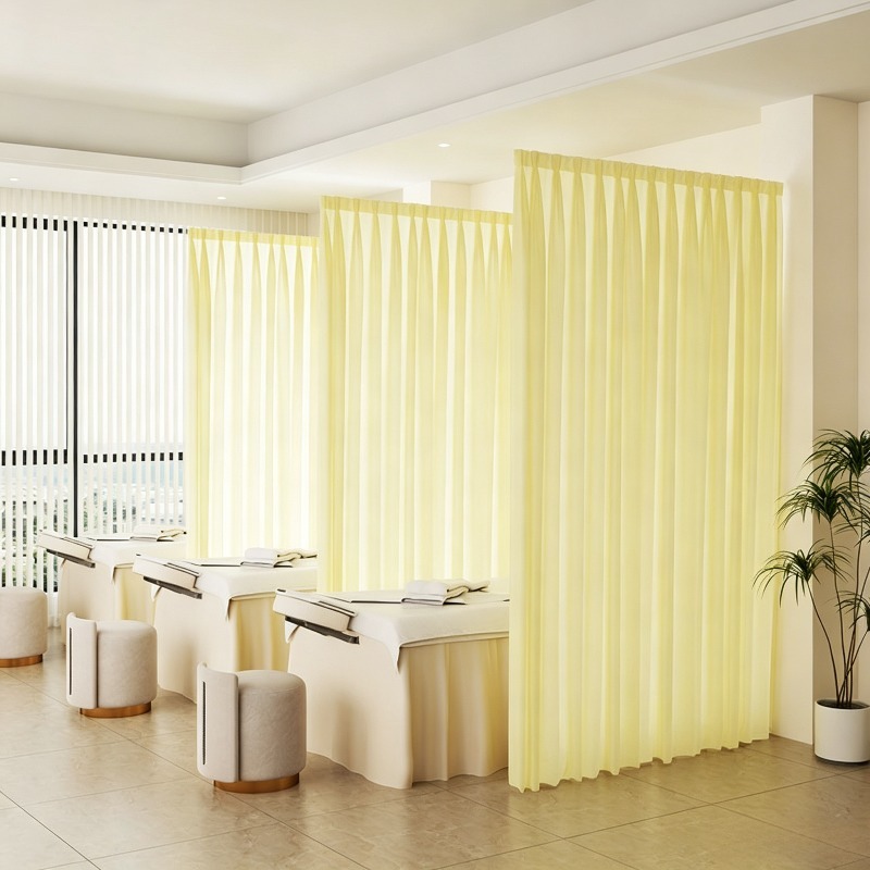 ستارة فاصلة للسرير على شكل حرف - مراجعة Health Wellness Office وسعره